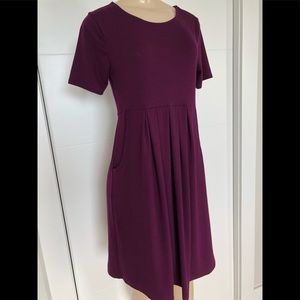 Zenana Premium Plum Colored Dress Women’s Small